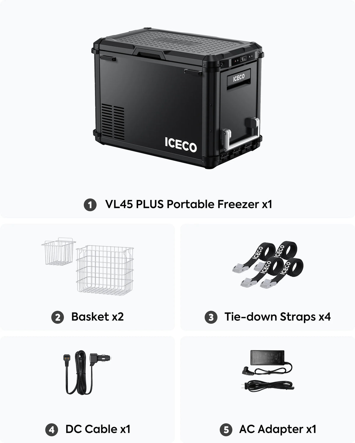 VL45PLUS 3 Ways Access Fridge Freezer