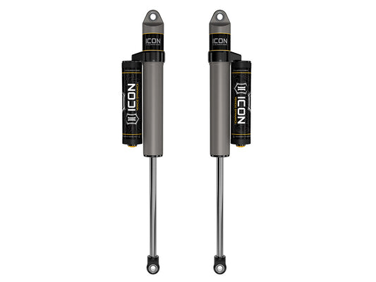 2018-2023 Jeep Wrangler JL 2.5 Inch Lift Rear V.S. 2.5 Aluminum Series Shock Absorbers Piggyback Reservoir Pair Icon Vehicle Dynamics