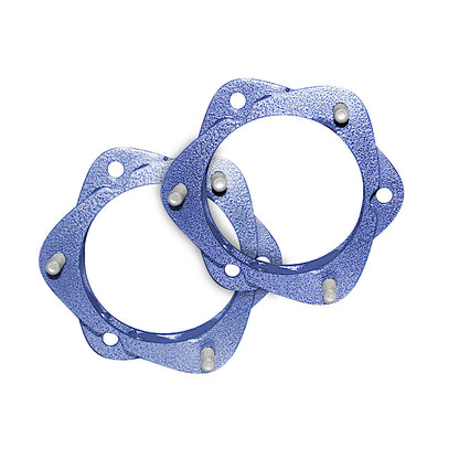 RalliTEK 1" Ez-Install Front Steel Lift Kit Spacers - Crosstrek 18-22 / Outback 20-22 / Impreza 17-20 / Forester 19-20