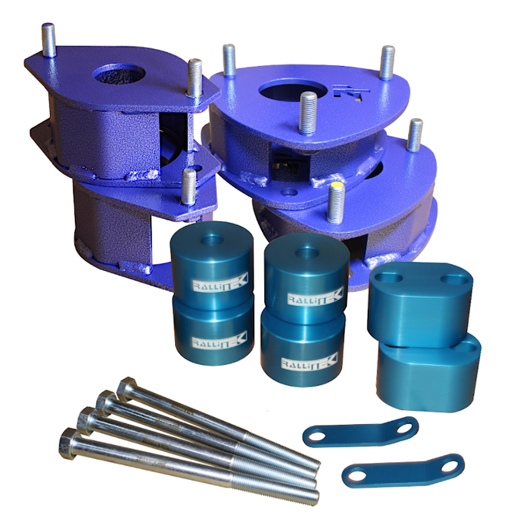 2" Front and 2.5" Rear Suspension Lift Kit - Fits 08-14 Subaru WRX & STI