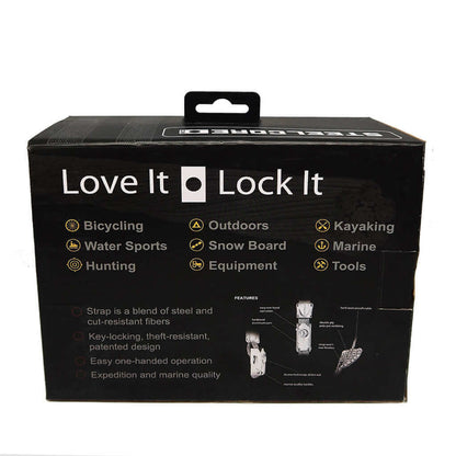 Steel Core Universal 4.5 Foot Security Strap - Single