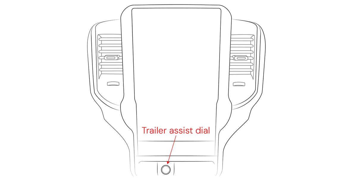 AEV Auxiliary Switch Kit for 2025+ Ram HD With 14.4" Screen Not Equipped With Trailer Reverse Steering Control