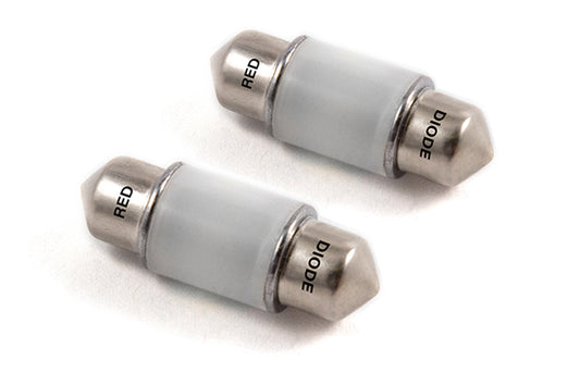 31mm HP6 LED Red (pair)