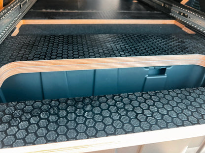 Land Cruiser 250 Dual Drawer Storage PreCut Kit - 2 Options