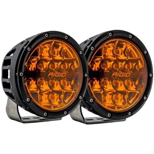 360-Series 6 Inch Spot with Amber PRO Lens Pair Rigid Industries