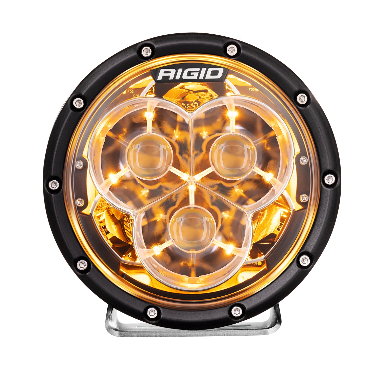 6 Inch 360-Series Laser with Precision Spot Optics and Amber Backlight RIGID Industries