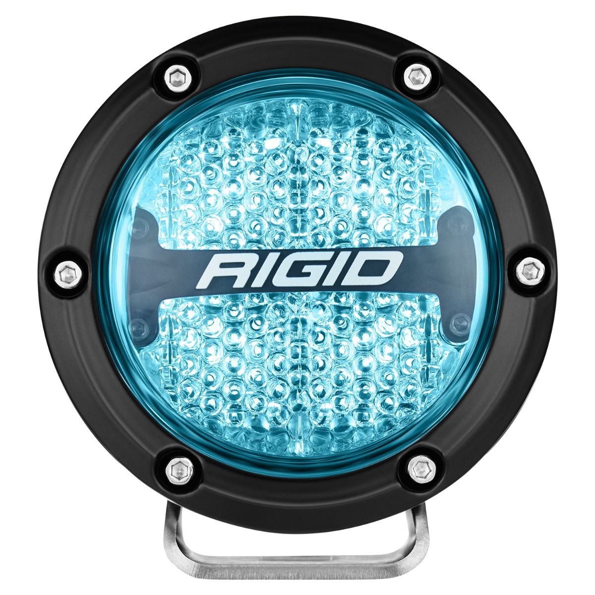 360-Series 4 Inch Off-Road Lamp Diffused Beam RGBW Backlight Set of 2 Rigid Industries