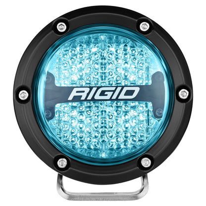 360-Series 4 Inch Off-Road Lamp Diffused Beam RGBW Backlight Set of 2 Rigid Industries