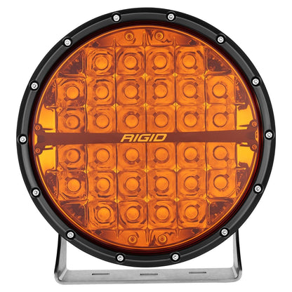 360-Series 9 Inch Off-Road Lamp Spot Beam Amber Lens Single Rigid Industries