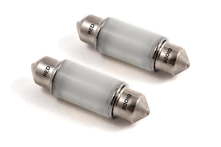 36mm HP6 LED Red (pair)