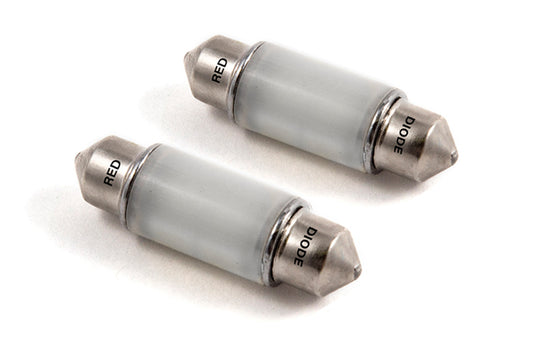 36mm HP6 LED Red (pair)