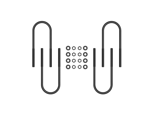 99-10 FSD Rear 12 Inch U-Bolt Kit Icon Vehicle Dynamics