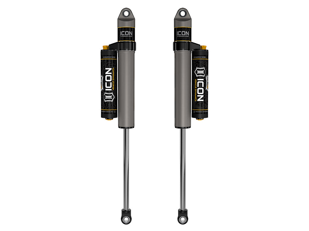 1999-2025 Ford F-250/F-350/F-450 Super Duty 0-3 Inch Lift Rear V.S. 2.5 Aluminum Series Shocks Piggyback Reservoir W/ CDCV Pair Icon Vehicle Dynamics