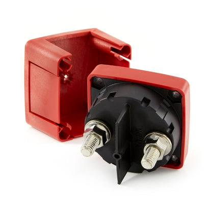 Blue Sea Systems 6006 m-Series Battery Disconnect Switch, 2 Position, On-Off, 300A, 48VDC