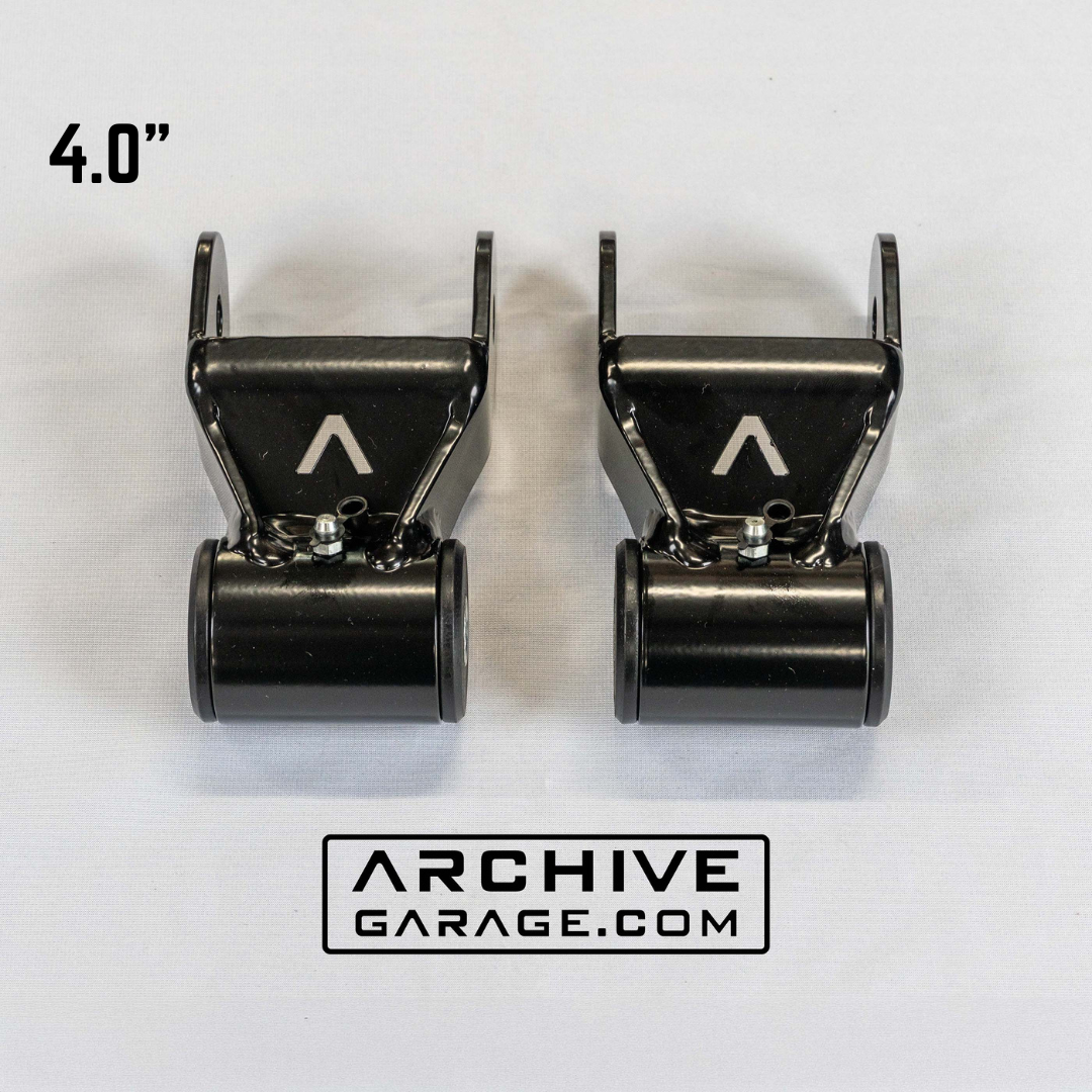 Archive Garage Shackles & Bushings - 2G-3G Tacoma/1G Tundra