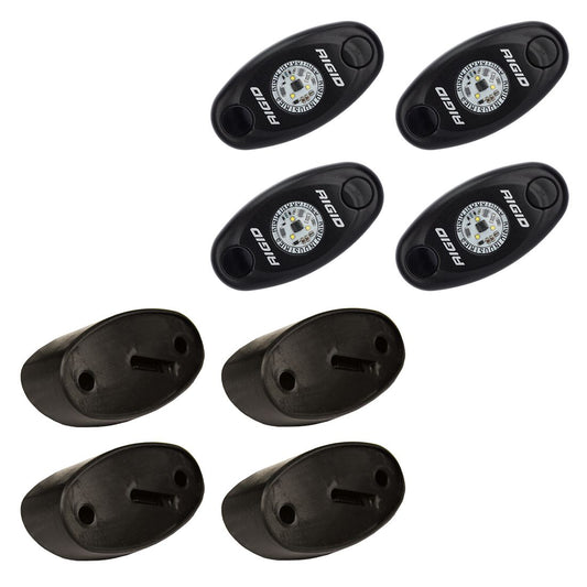 Rock Light Kit Cool White Set of 4 Lights A-Series RIGID Industries