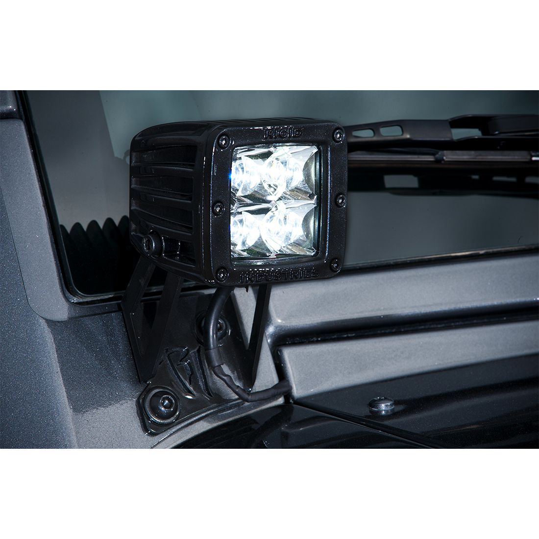 07-17 Jeep JK D-Series Pro A-Pillar Mount D-Series Pro RIGID Industries