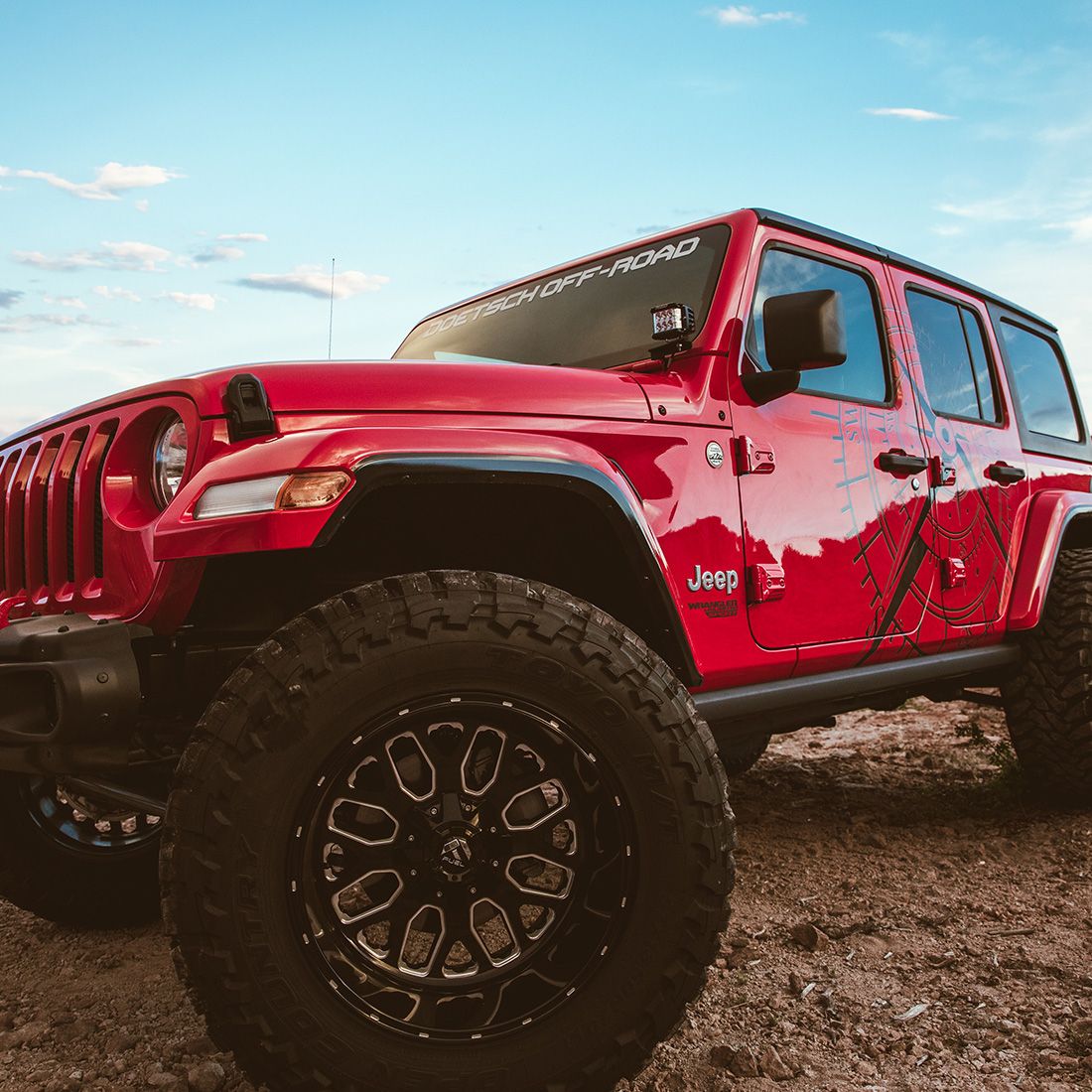 2018 Wrangler JL A-Pillar Mount RIGID Industries