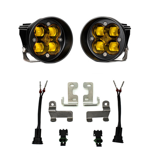 Squadron-R SAE Fog Pocket Kit - '16-21 RAV4; '14-19 Highlander (SAE Fog; Amber)