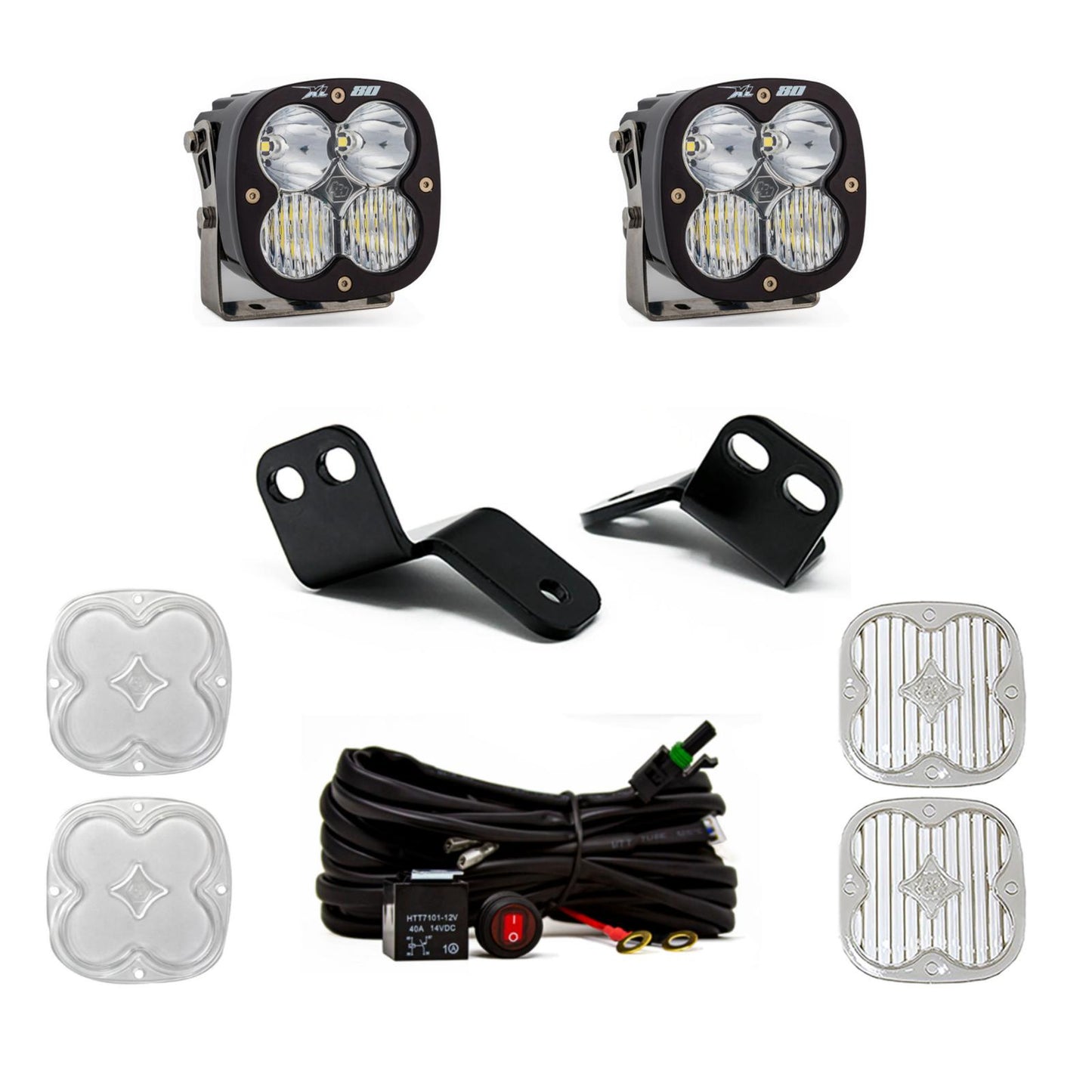 Polaris RZR XP1000 XL 80 A-Pillar Kit Baja Designs