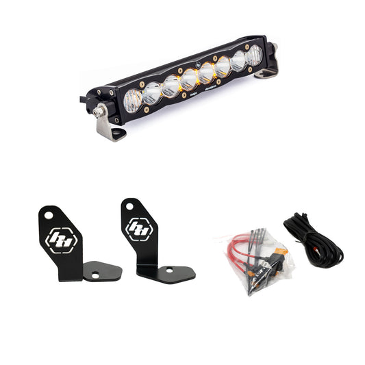Polaris RZR Pro R S8 10" Hood Mount Kit, Amber