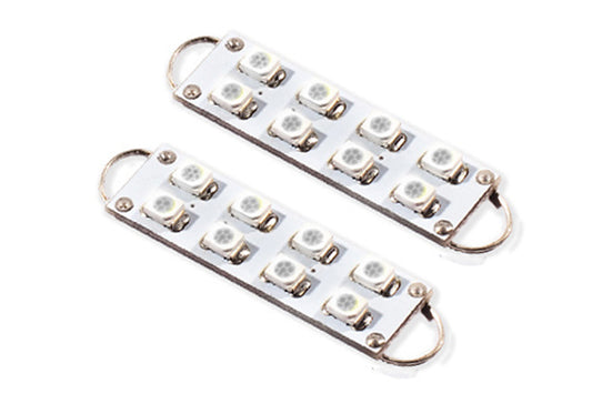 44mm SML8 LED Amber (pair)