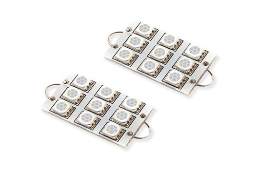 44mm SML9 LED Blue (pair)