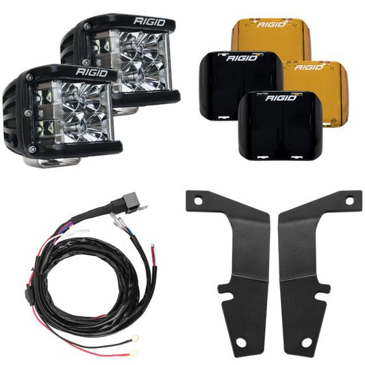 2014-2020 Toyota Tundra A-Pillar Light Kit, Includes D-SS Flood RIGID Industries