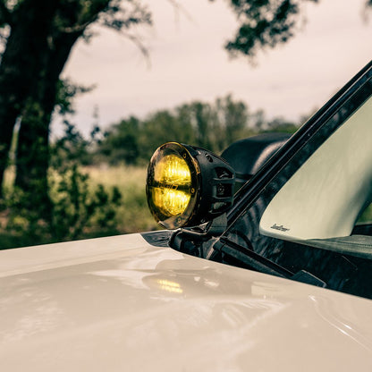 2021 Ford Bronco Sport A-Pillar LED Light Mount, Fits 360-Series, D-Series Rigid Industries