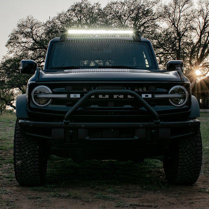 2021-Present Ford Bronco Roof Rack Light Kit with a SR Spot/Flood Combo Bar Included RIGID Industries