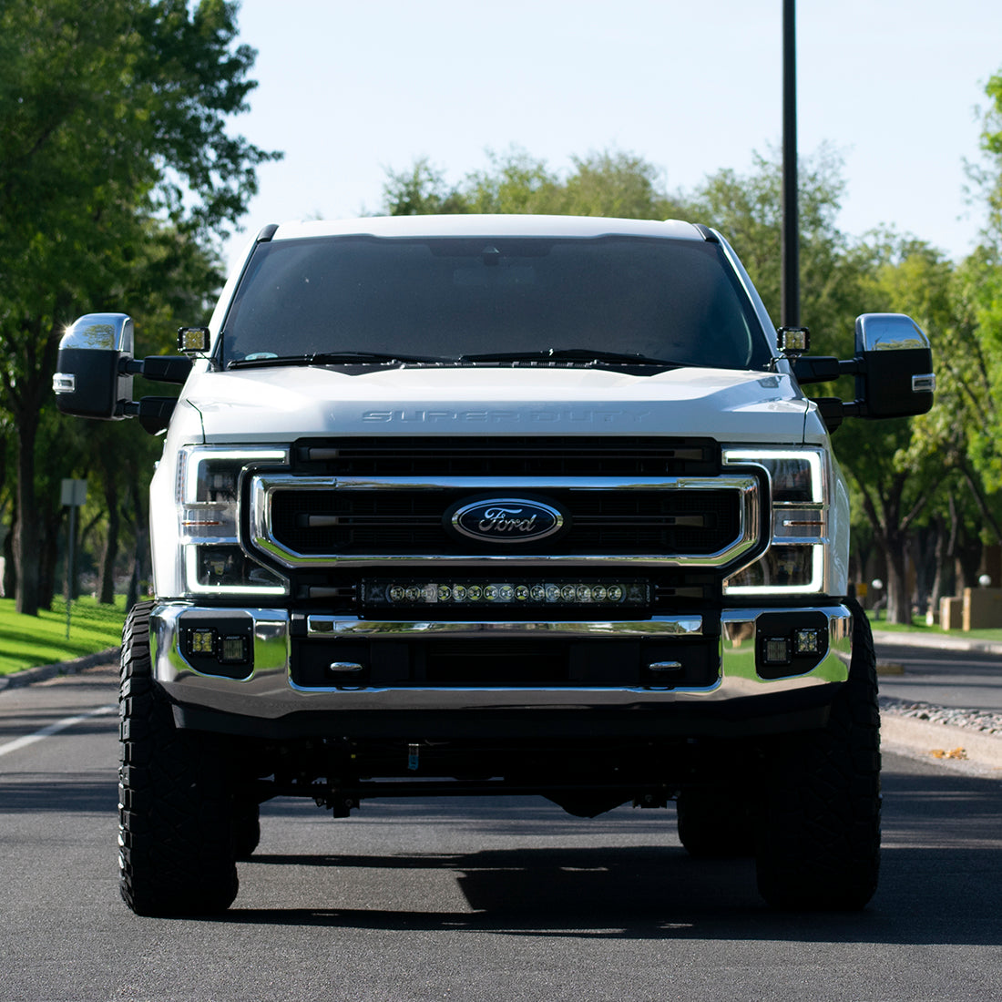 2020-Present Ford SuperDuty A-Pillar Mounts RIGID Industries