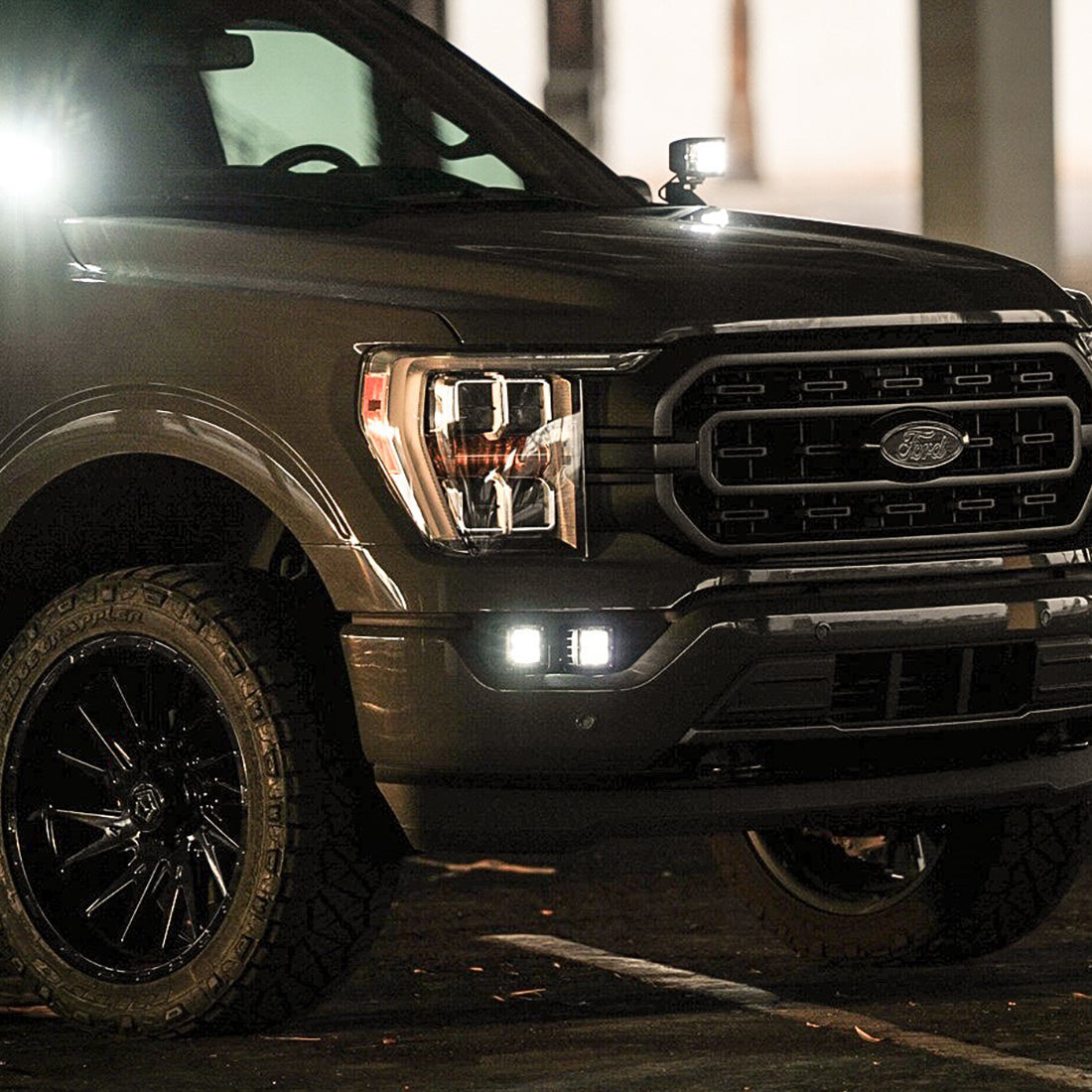 2021-Present Ford F-150 Dual Fog Mounts RIGID Industries