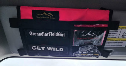 Grenadier MOLLE Visor Organizer WITH MIRROR