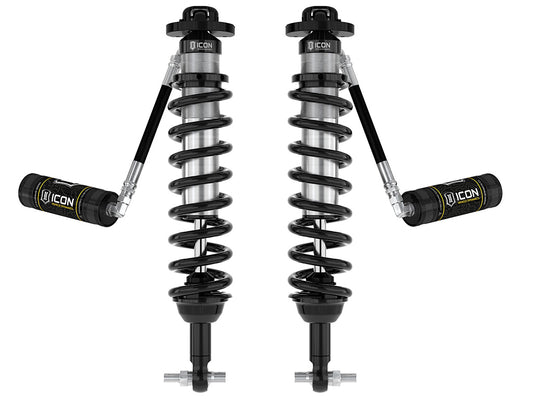2021-2023 Ford Bronco Front 1.5-4 Inch Lift V.S. 2.5 Series Coilover Kit Remote Reservoir Icon Vehicle Dynamics