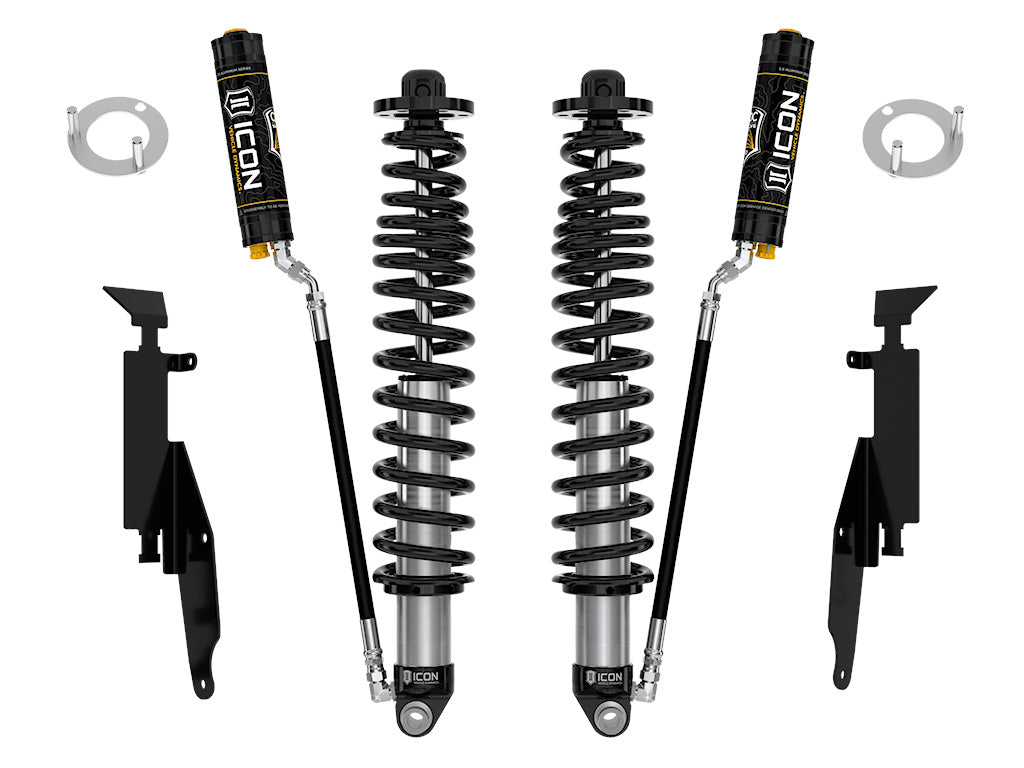 2021-2023 Ford Bronco Rear 1.25-3 Inch Lift V.S. 2.5 Series Coilover Kit Remote Reservoir W/ CDCV Heavy Rate Spring Icon Vehicle Dynamics
