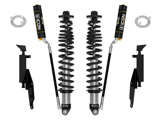 2021-2023 Ford Bronco Rear 1.25-3 Inch Lift V.S. 2.5 Series Coilover Kit Remote Reservoir W/ CDCV Heavy Rate Spring Icon Vehicle Dynamics