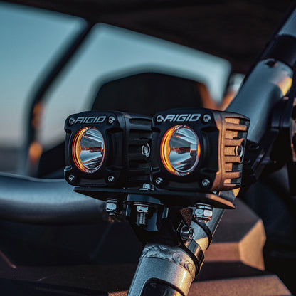 Revolve Pod with Amber Backlight Pair RIGID Industries