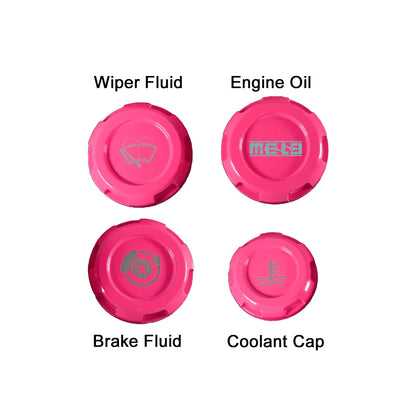 MeLe x Billetworkz Subaru Engine Bay Cap Set For 2015+ Outback