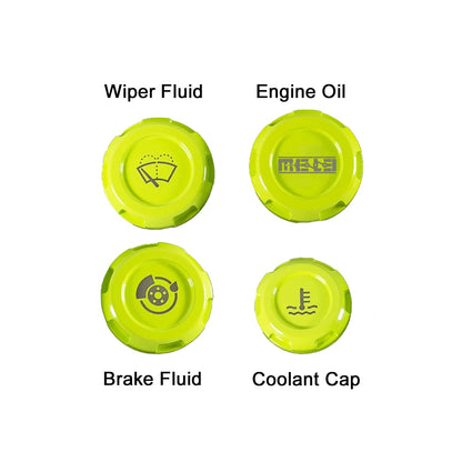 MeLe x Billetworkz Subaru Engine Bay Cap Set For 2014+ Forester