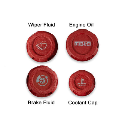 MeLe x Billetworkz Subaru Engine Bay Cap Set For 2015+ Outback