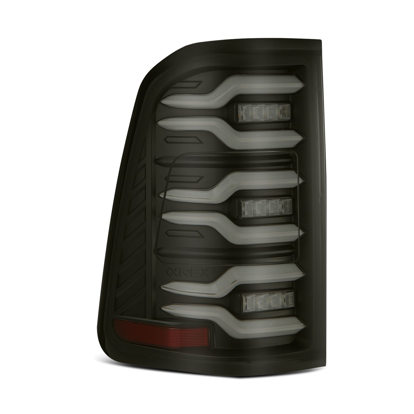 25 Ram 1500 LUXX-Series LED Tail Lights Black | AlphaRex