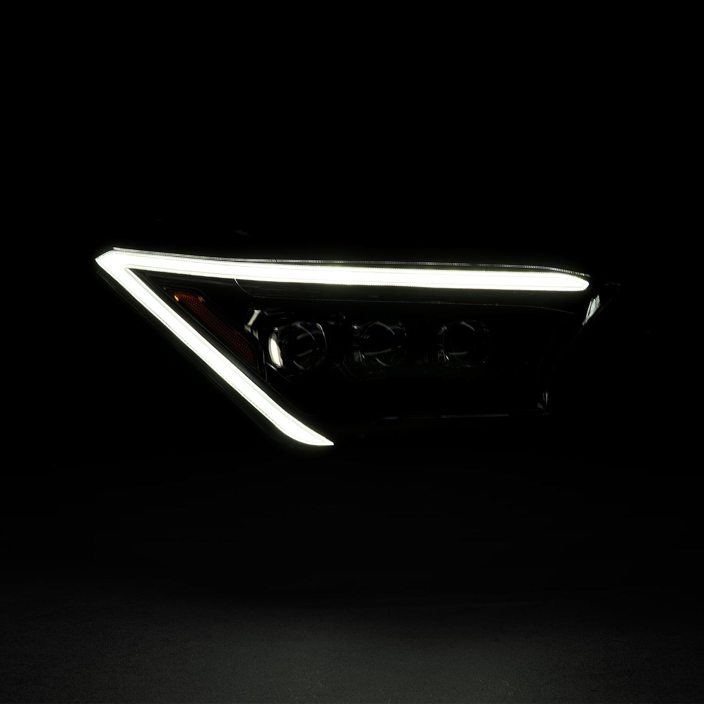 24-25 Toyota Tacoma / 25-up 4Runner NOVA-Series LED Projector Headlights Black | AlphaRex