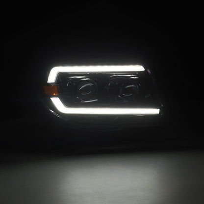 03-09 Toyota 4Runner PRO-Series Projector Headlights Alpha-Black | AlphaRex