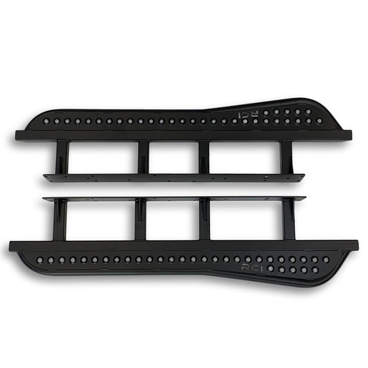 Rock Sliders | 03-09 4Runner / GX 470 - Slider with top plate - bare metal