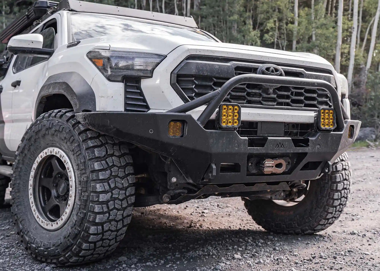 Hi-Lite Overland Toyota Tacoma Front Bumper 4th Gen (2024-2026) [Prerunner Bull Bar]