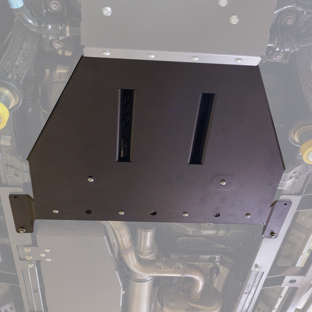 Tacoma Rear Skid Plates / 4th Gen / 2024+ | iForce 2.4L 4-Cyl. Turbo w/ Automatic Transmission | Non-Sway Bar Disconnect Skid | Raw - Unfinished
