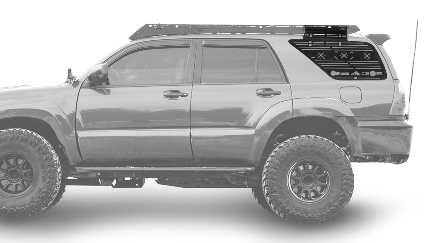 4th Gen 4Runner Window Panel