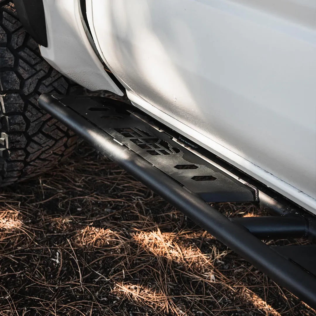 Toyota Tacoma Overland Bolt-On Rock Sliders | 2024