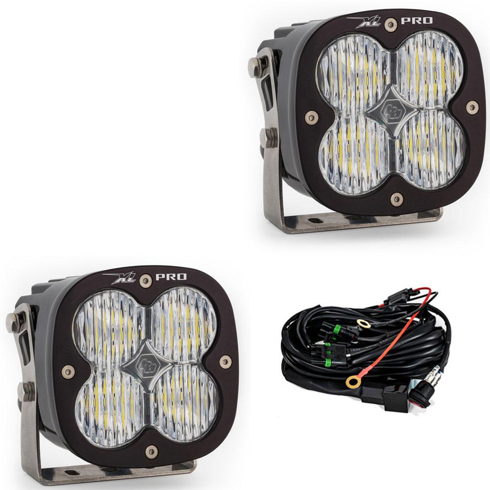 LED Light Pods Wide Cornering Pattern Pair XL Pro Series Baja Designs