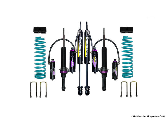 Dobinsons 2-3" MRR 3-Way Adjustable Suspension Kit for Nissan NISSAN Frontier D41 2022 ON QuickRide Rear - DSSKITMRAD41QR - DSSKITMRAD41QR